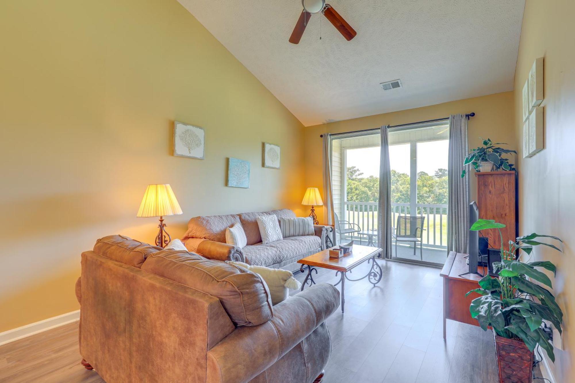 Bright Myrtle Beach Condo With Resort Amenities! Dış mekan fotoğraf